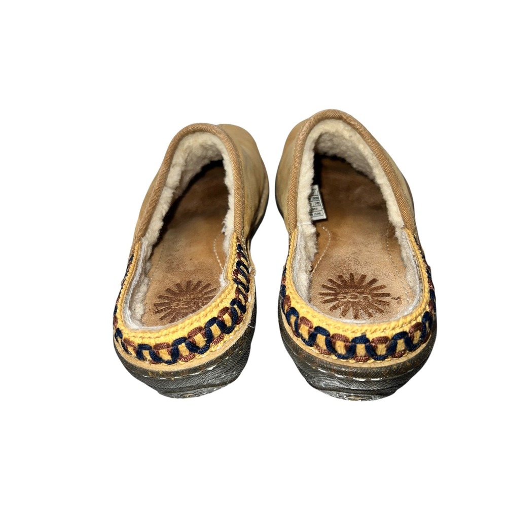 UGG Australia Suede‎ Clogs Women's Shoes Brown Warm Cottagecore Comfort - Picture 5 of 11